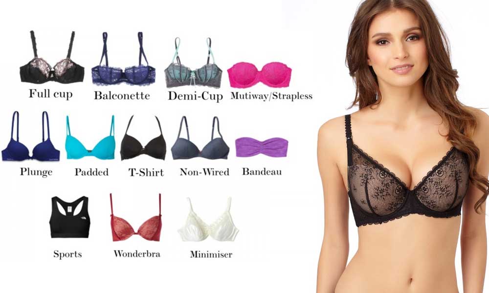 10 Types of Common Bras Every Woman Should Know & Own
