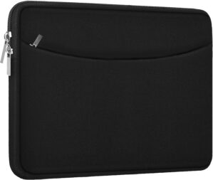 Laptop Sleeve Case 14 inch, Shockproof Protective Laptop Cover Briefcase Carrying Computer Bag with Accessory Pocket Portable Computer Sleeve for 14″…