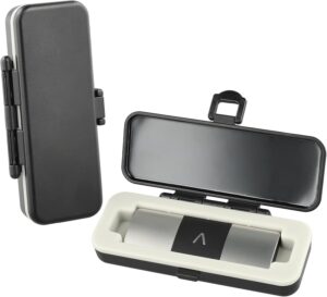 SavvyBloom Kardia Mobile Case Only for KardiaMobile 6L EKG Heart Monitor, KardiaMobile 6L Case with Silicone Pad for Travel and Portable, Protect Kardia…