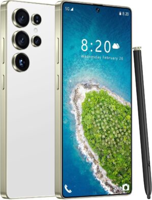 Huness I25 Ultra Unlocked Phone,Built in Pen The Phone,Cell Phone Battery 7000mAh 6.99″ HD Screen,Android 14 16+512GB Smartphone,Dual SIM/5G/Face…