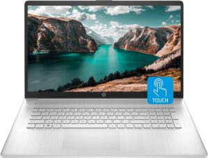 HP 17 Laptop, 17.3″ HD+ Touchscreen Display, 12th Gen Intel Core i7-1255U, 64GB RAM, 2TB SSD, Webcam, HDMI, SuperSpeed USB Ports, Wi-Fi 6, Windows 11…