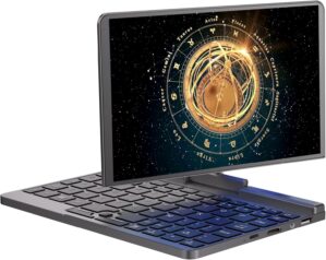 Mini Laptop PC All Metal 8-Inch Touchscreen Gaming Notebook Computer Int 12th Gen CPU Alder Lake-N N100 Windows 11 12G RAM/512GB SSD with Webcam