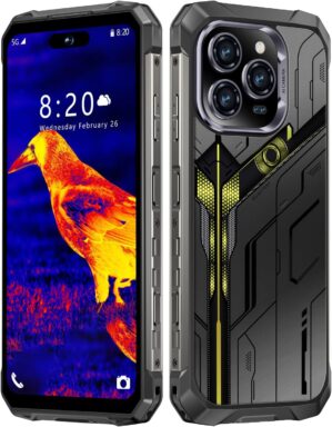 MMY 32+1TB Rugged Armor Unlocked Cell Phone,Smartphone 6.99″ HD 68+108MP Night Vision Photography 22000mAh AI Unlocked Phone,Face ID/Fingerprint…