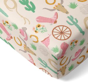 Little Sleepies Baby Crib Sheets, Buttery Soft Viscose from Bamboo Crib Sheets for Boys & Girls, Toddler Bed Sheet, Standard Crib Mattress Sheet, Super…