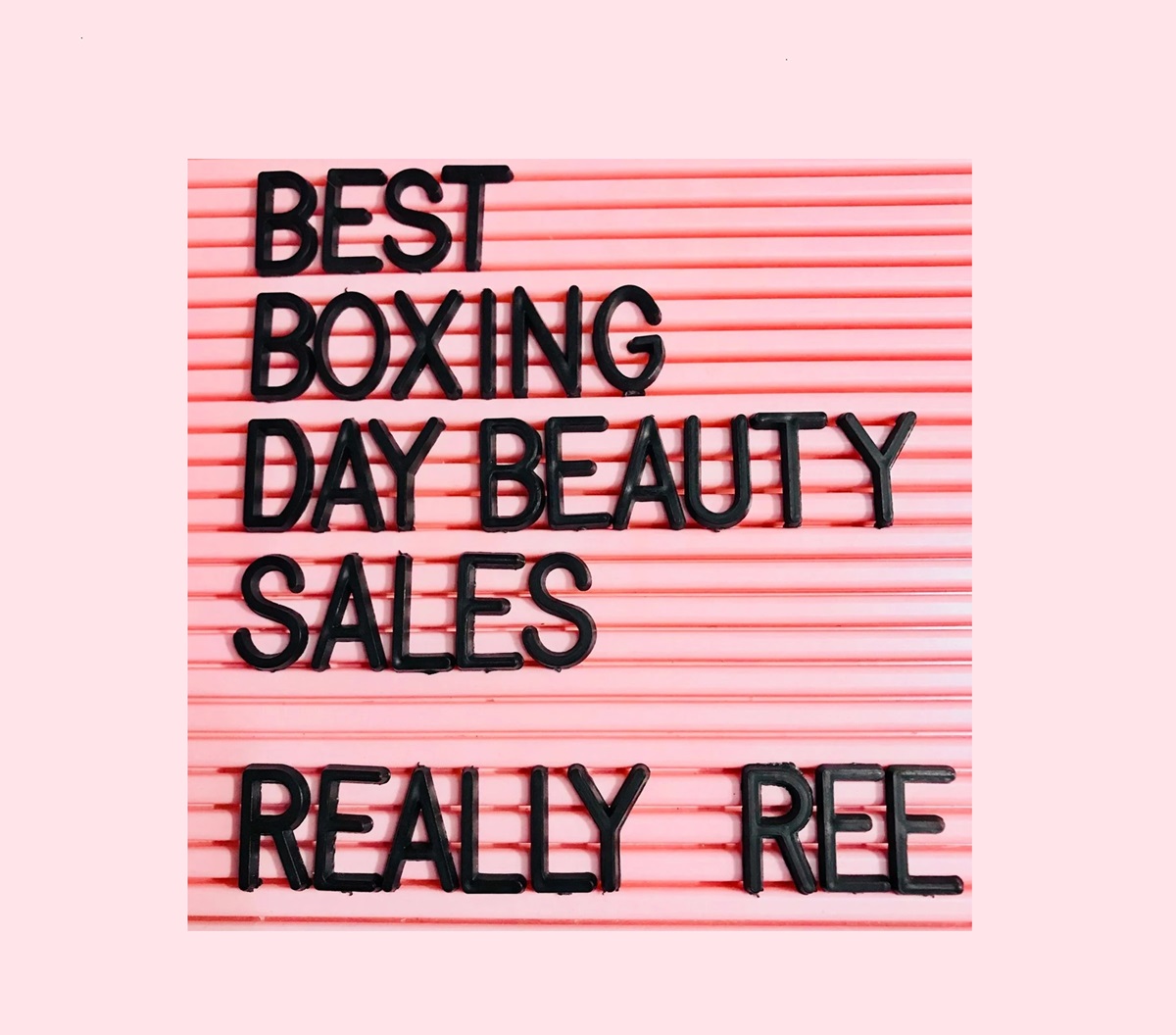 Best Boxing Day Beauty Sales 2025